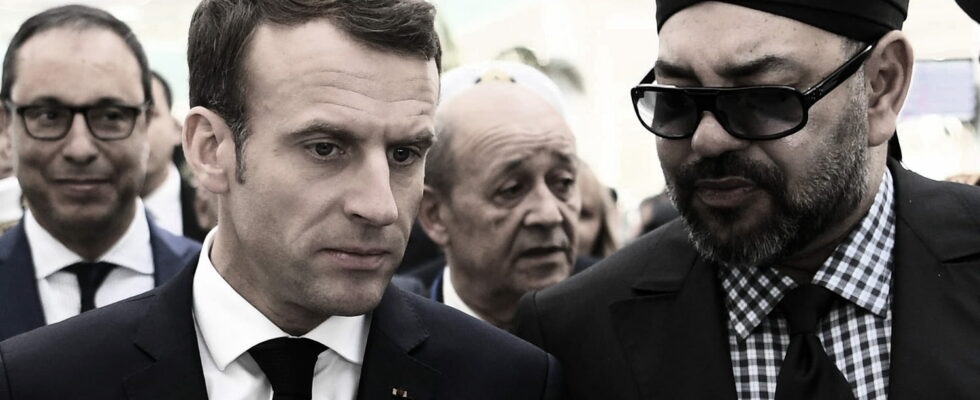 Thug When Emmanuel Macron violently attacked the King of Morocco