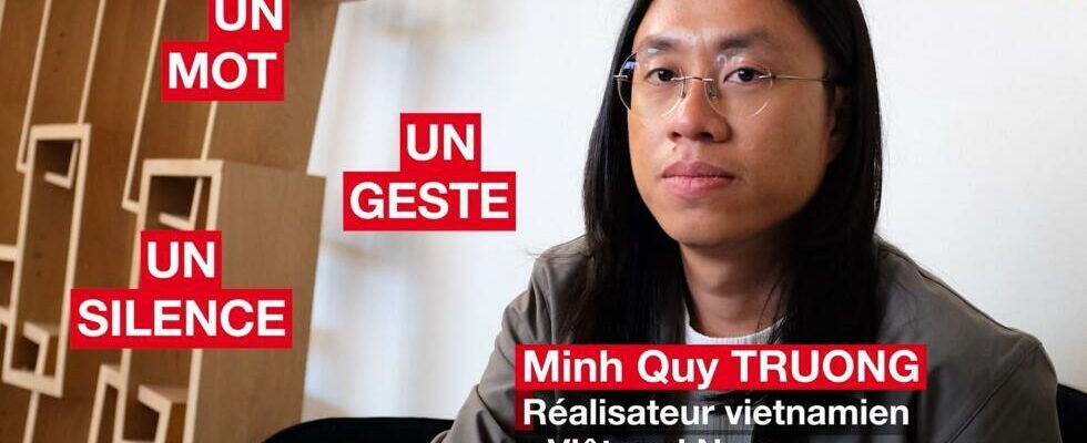 Vietnamese director Minh Quy Truong in a word a gesture