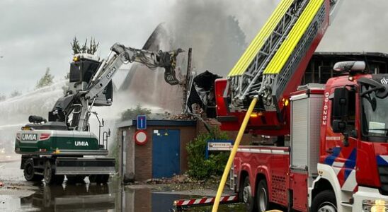 What happens next with the burned down Montfoort coating company