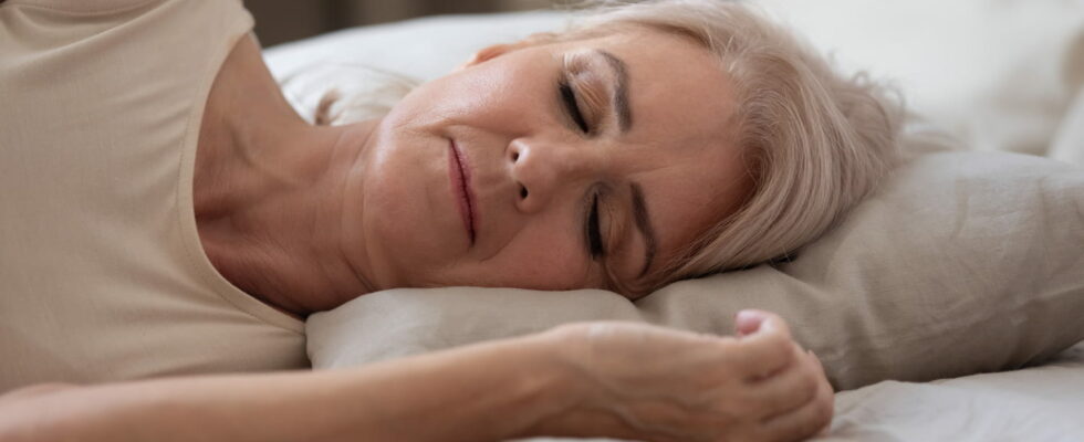 What is the ideal amount of sleep at age 60