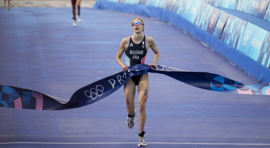 after her Olympic title this summer Frenchwoman Cassandre Beaugrand crowned