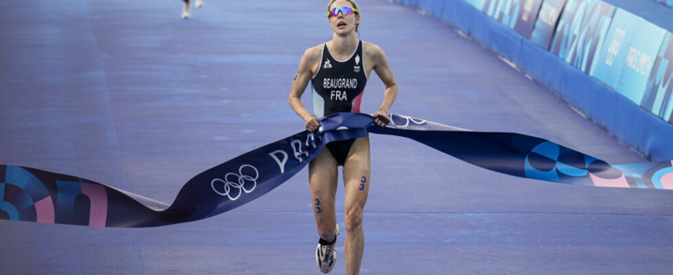 after her Olympic title this summer Frenchwoman Cassandre Beaugrand crowned