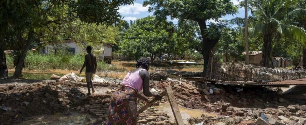 after torrential rains the risk of flooding increases