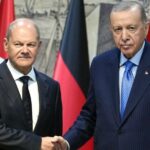 facing Olaf Scholz Recep Tayyip Erdogan surprises with his position