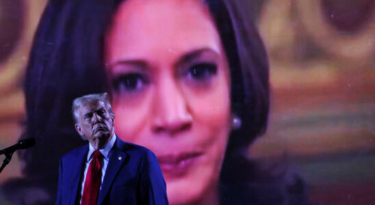 in Michigan Kamala Harris attacks Donald Trump on his age