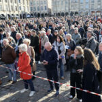 one year after the attack Arras pays a moving artistic