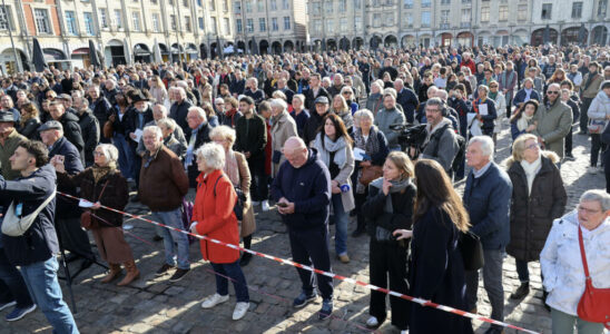 one year after the attack Arras pays a moving artistic