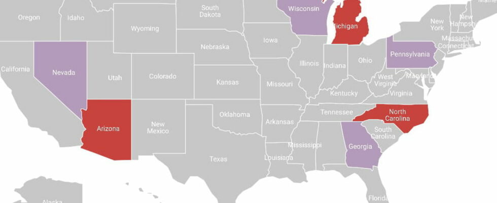 polls results Focus on these 7 states which can decide