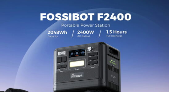 the FOSiBOT F2400 portable power station at 56 on GeekBuying