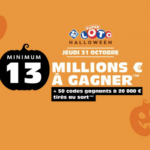 the Halloween Super Draw on October 31 2024 13 million