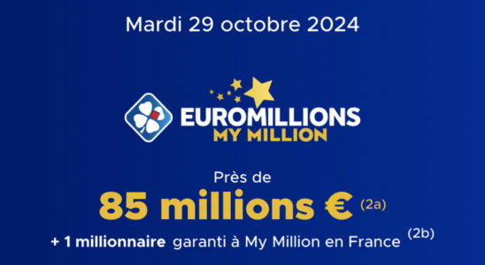 the draw of this Tuesday October 29 2024 85 million