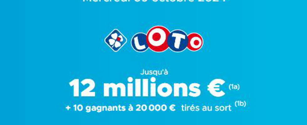 the draw this Wednesday October 9 2024 12 million euros