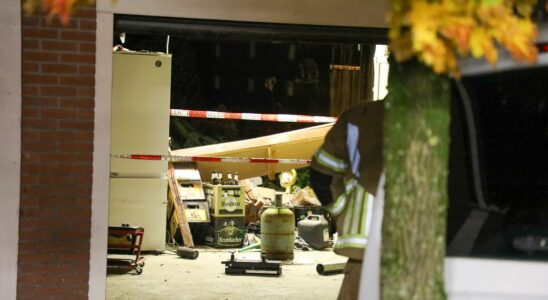 112 news Gas bottle explodes in Veenendaal shed 500