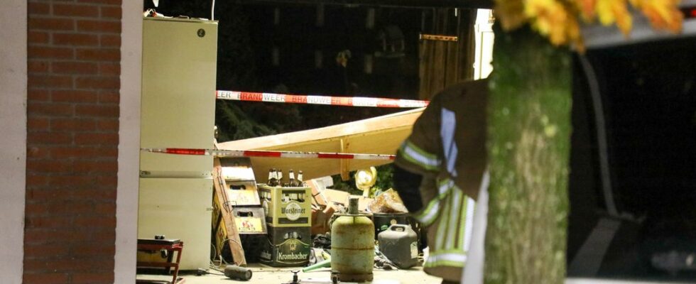 112 news Gas bottle explodes in Veenendaal shed 500