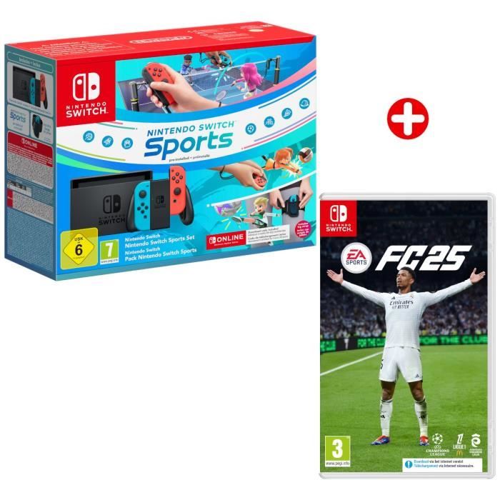 Nintendo Switch + Nintendo Switch Sports + EA Sports FC 25