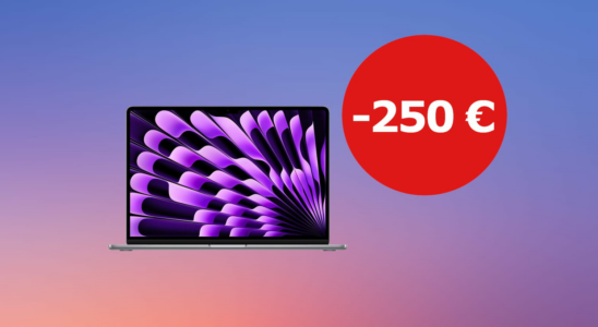 250 euros reduction on one of the latest Macs the