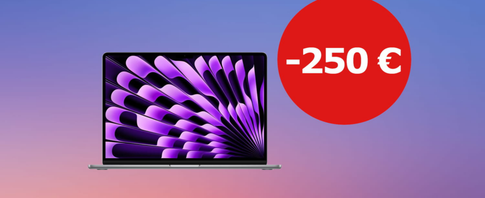 250 euros reduction on one of the latest Macs the