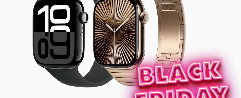 80 euros on the latest Apple watch for Black Friday