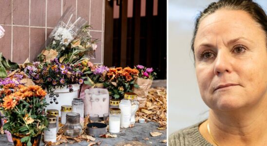 A memorial service was held for the murdered woman in