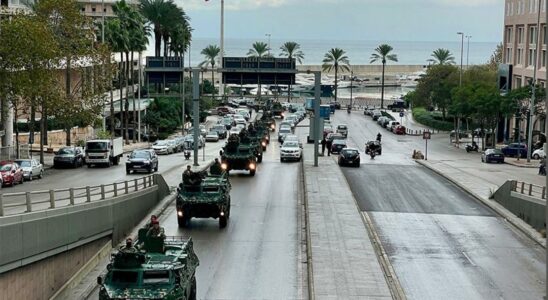 After the ceasefire with Israel the Lebanese army took action