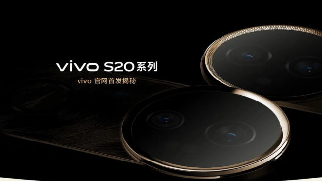 An official image was shared for Vivo S20 Pro