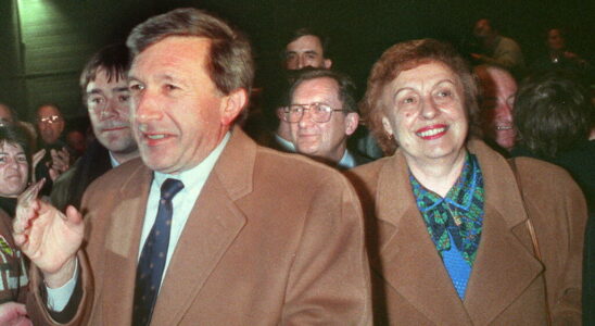 Andre Lajoinie figure of the French Communist Party is dead