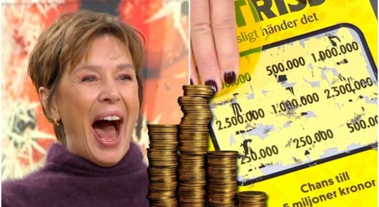 Anette from Ostermalm won 25 million on Triss