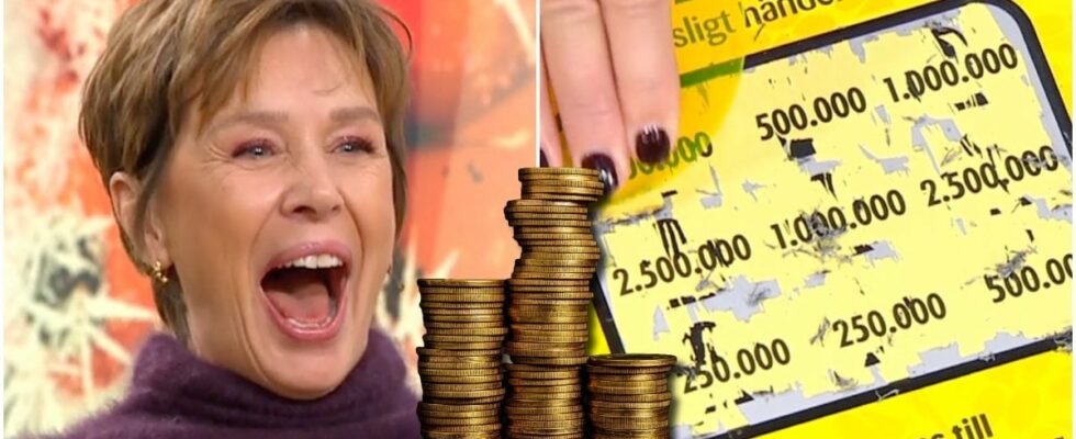 Anette from Ostermalm won 25 million on Triss