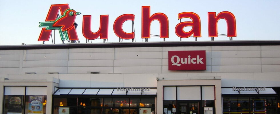 Auchan was also the victim of a hack which resulted