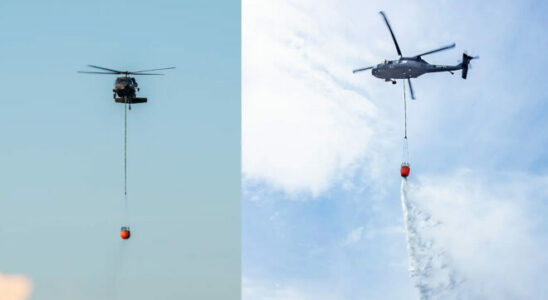 Autonomous Black Hawk helicopters can fight fires