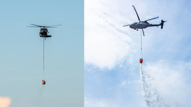 Autonomous Black Hawk helicopters can fight fires