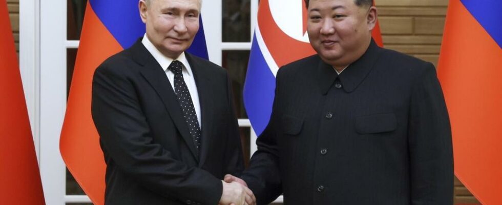 Between Russia and North Korea a mutual defense agreement with