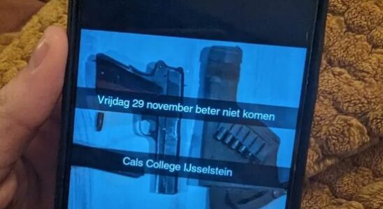 Cals College IJsselstein also threatened online but the school is