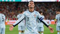 Cristiano Ronaldo completed two goals in Polands net Scotland