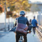 Cyclists and pedestrians come together in many places To limit