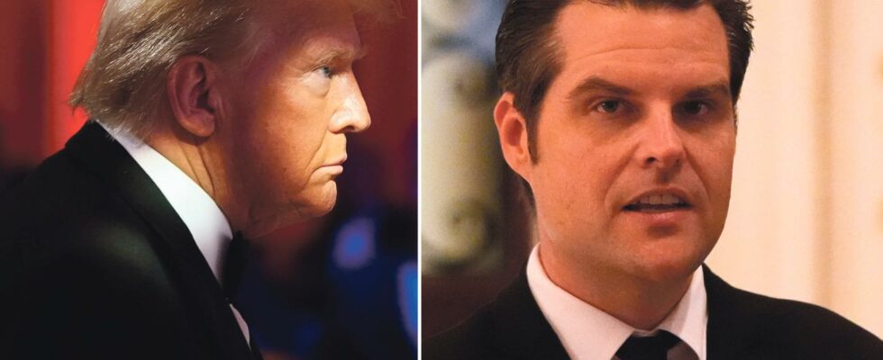 Donald Trump wanted to keep his Matt Gaetz despite the