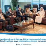 Enac Di Palma on an institutional visit to Kuwait to