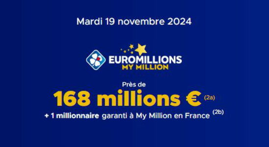 Euromillions result FDJ the draw of this Tuesday November 19