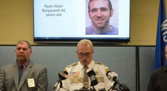 Father of three Ryan Borgwardt faked his death to be with his