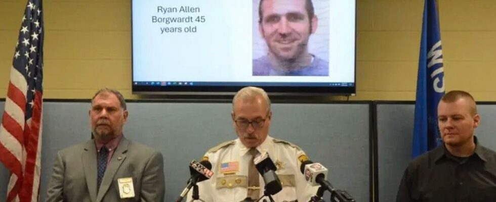 Father of three Ryan Borgwardt faked his death to be with his