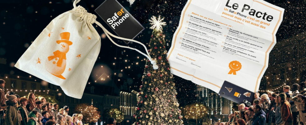 For the end of year holidays Orange is launching the SaferPhone offer