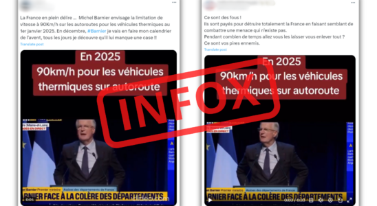 France Michel Barnier targeted by a new deepfake