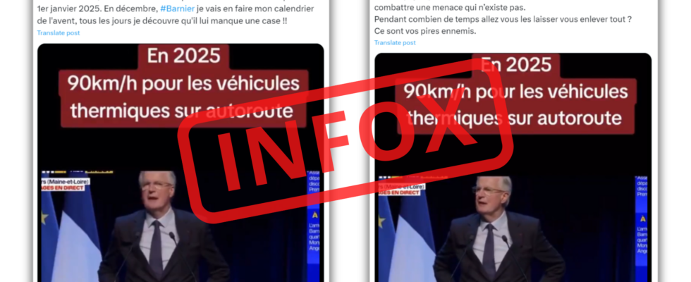 France Michel Barnier targeted by a new deepfake