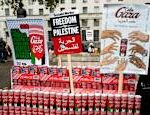 Gaza Cola is gulp down in London Palestine Cola in