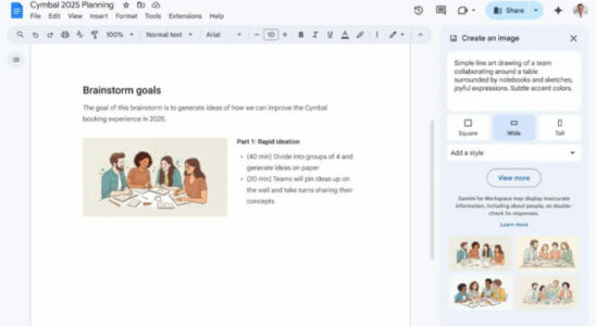 Google Docs can now generate images using Imagen 3