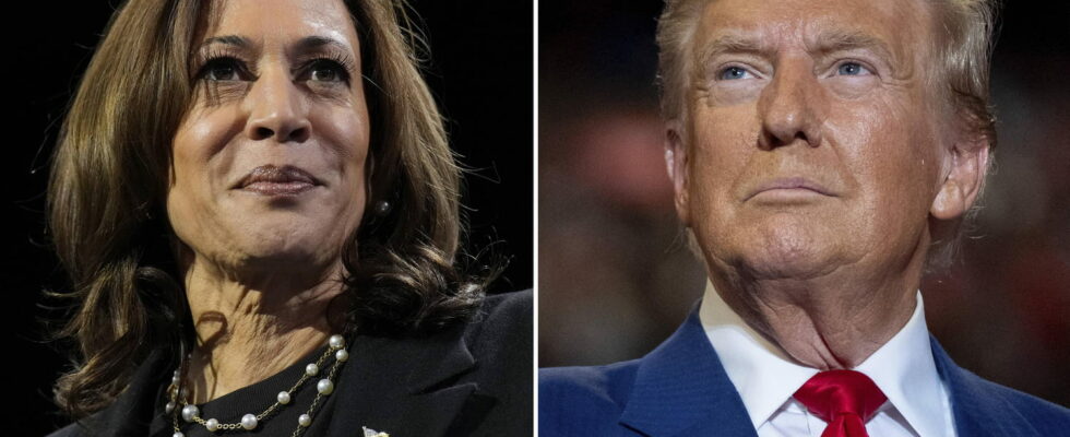 Harris says she is confident Trump mentions cheating