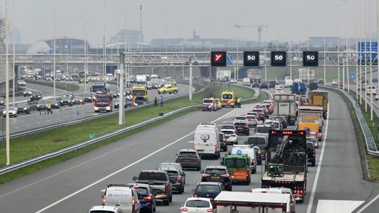 Heavy evening rush hour expected due to storm Conall KNMI