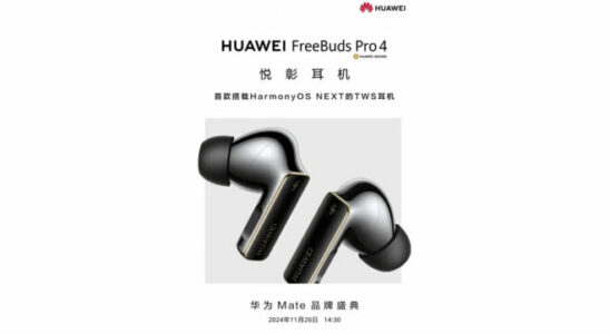 Huawei FreeBuds Pro 4 will be introduced very soon