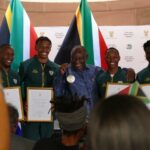 In South Africa the Paris Games extended for a final