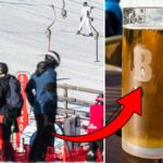 It costs beer at the various ski resorts here